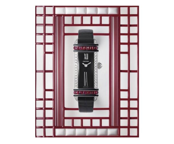 Exquisite Copy Cartier Tank Chinoise Watches For Females