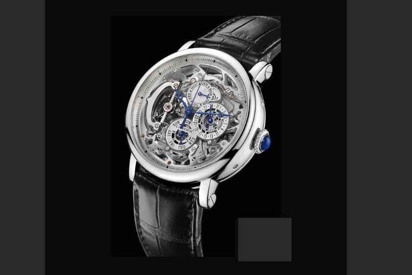 UK Hollowed Dials Replica Rotonde De Cartier W1580017 Watches For Men