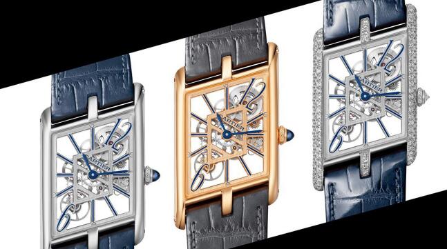 Luxury Cartier Tank Asymétrique Replica Watches Online With Distinctive Style