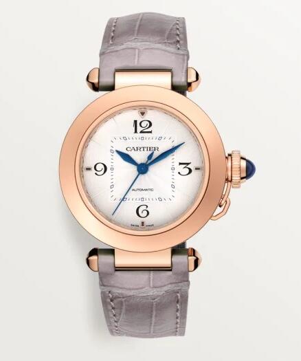 Swiss made imitation watches are typical and clear with blue hands.